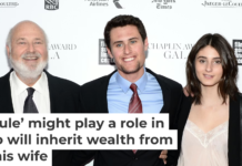 Michele Singer Reiner and Rob Reiner pose with their children, Jake, Romy and Nick, far right, at a 2014 gala. Michael Loccisano/Getty Images